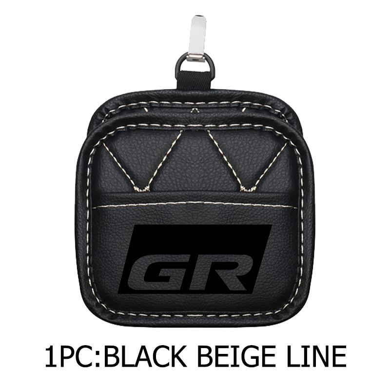 For Toyota Car Sundries Box Dashboard Organize Air Vent Storage Bag Hanging Box GRsport Hilux Aygo Yaris Corolla Rav4 CHR Auris