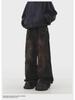 Retro High Street Style Loose Fit Jeans – Unisex Trendy Straight-Leg Pants
