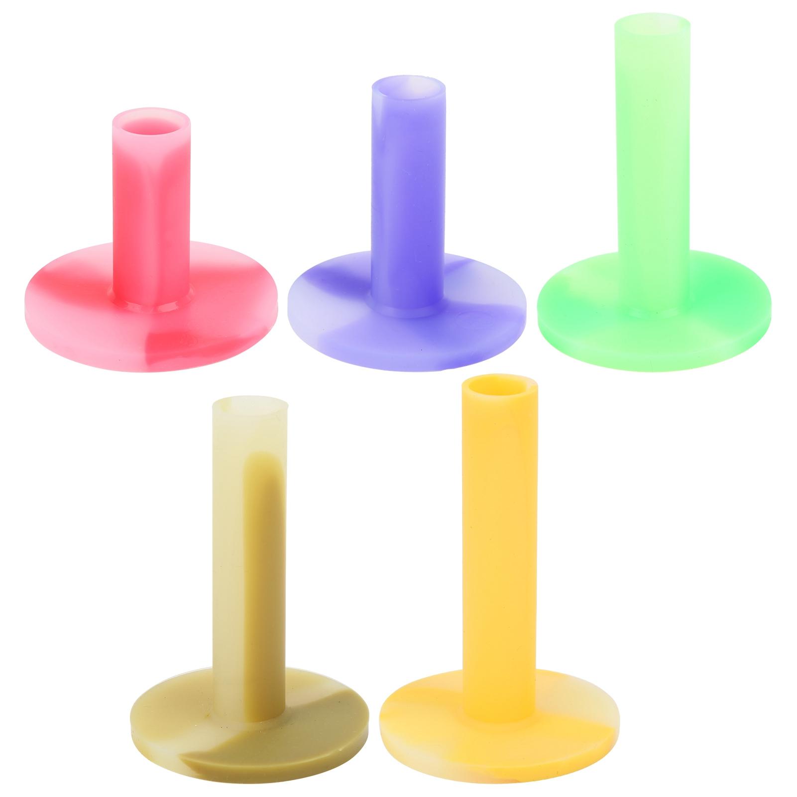 

Rubber Golf Tenden Tee Driving Range Tees Ball Holder Set for Indoor Outdoor Practice Mat