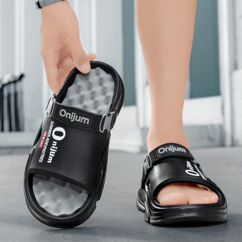 Summertime Women'S Massage Slide Shoes Outside Sandal Shoes Beach Plush Comfort Indoor Slides Water Clogs Daily Wear Shoes Men Women Home Shoes