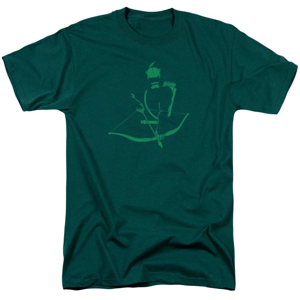 DC Comics - Green Arrow - Minimalistic - Unisex Children s T-shirt - Green 110