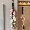 Non-Toxic Doll Pendant Storage Rape Tool Cabinet Door Decor Accessories For Dolls Storage Bag With Hanging Hook Doll Pendant Storage Rope