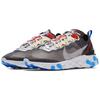 New Nike React Element 87 Dark Grey Photo Blue AQ1090-003