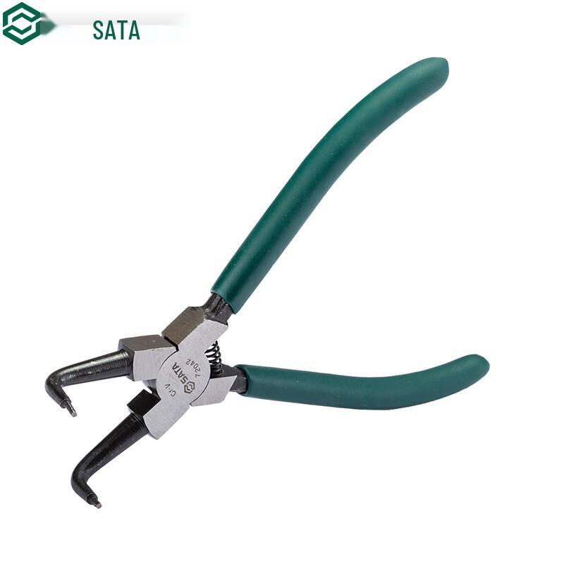 SATA 72042 7-inch Bent Internal Circlip Pliers