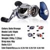 Casting Fishing Rod and Reel Carbon 1.8M-2.7M Telescopic Fishing Rod with 11BB Baitcasting Reel Kits