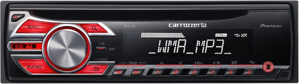 Carrozzeria CD Tuner Black DEH-380