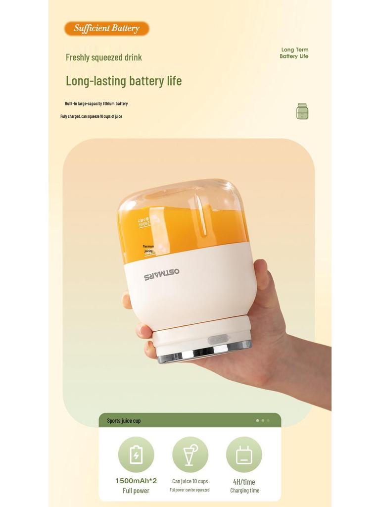 OSTMARS Wireless Multifunctional Portable Juicer Cup