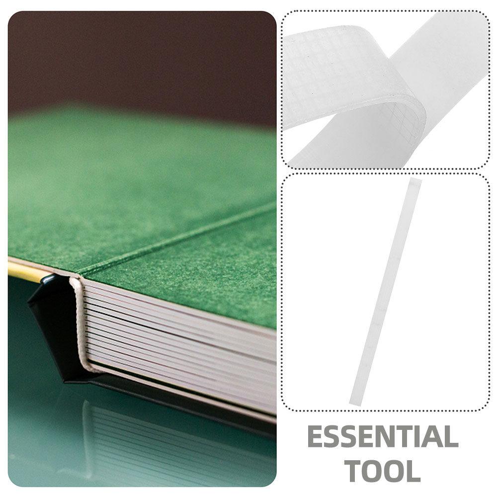 10Pcs Glue Binding Strips Premium Quality Bookbinding Tape for Book Repair Document Binding Craft Projects Multi-Use Office