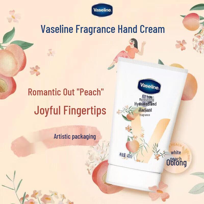 Vaseline White Peach Scent Moisturizing Hand Cream
