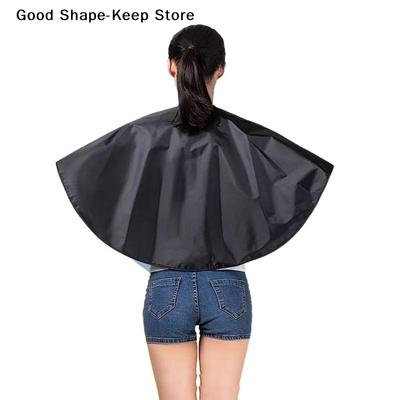 Cape de Coloration Imperméable Quotidienne Tissu de Coiffure Robe de Coiffure Coloration Cheveux Perm Huile de Cuisson Chapeau Outil Collier de Coupe de Cheveux Cape de Coupe de Cheveux