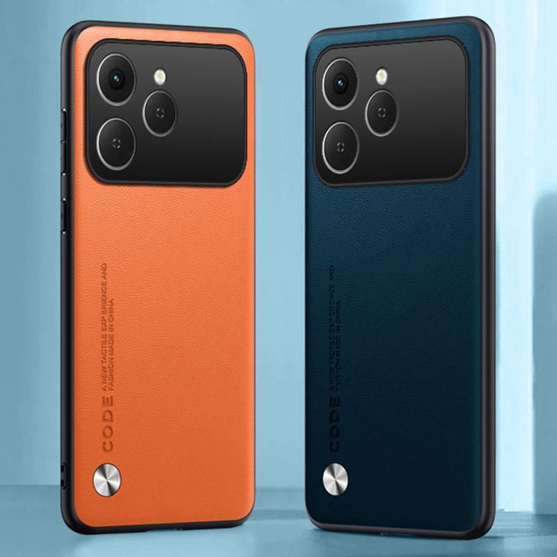 Luxury PU Leather Case For Tecno Spark 40 4G Back Cover Silicone Shockproof Full Protection Phone Case For Tecno Spark40 Coque