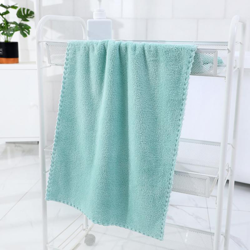 Coral Fleece Bath Towel Super Absorbent Soft Fluffy Lint Free For Bathroom Gym Travel Home Use