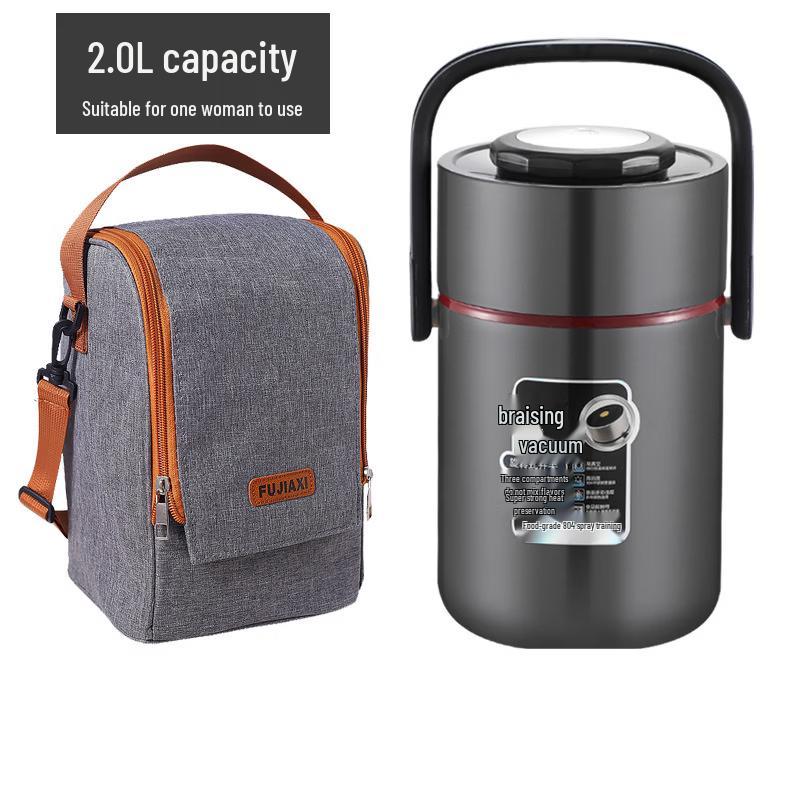 Ru Han 304 Stainless Steel Insulated Food Jar