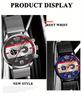 Luxury Fashion Mens Sports Watches Stainless Steel Mesh Belt Quartz Watch for Men Business Leather Luminous Clock