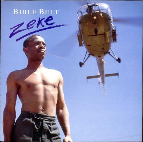 

7inch Record ZEKE MANYIKA Bible Belt R6187 Parlophone 1988 UK Rock Used