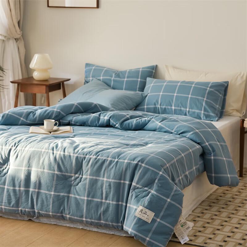 Washed Cotton Soy Fiber All-Season Duvet