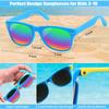 Kids Sunglasses - 24 Pack Summer Party Supplies for Boys Girls, Neon Sunglasses for Kids, Pool/Beach Party Favors, Great Gift for Birthday and