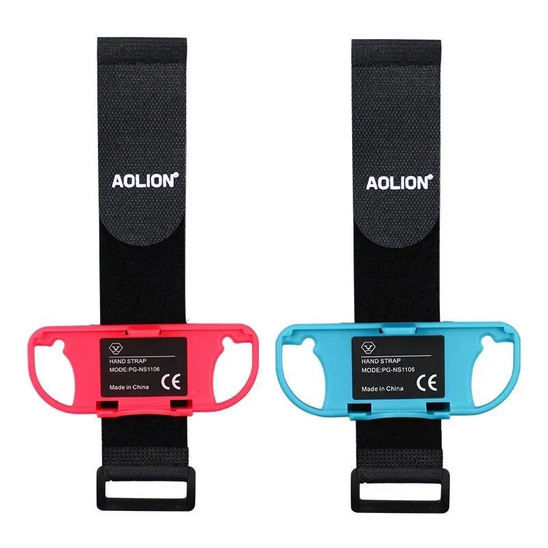 2 teile/satz Hand Strap Einstellbare Kleine Controller Griff Halter Halterung Gürtel Armband Tanzen Zubehör Für Schalter Freude-Con