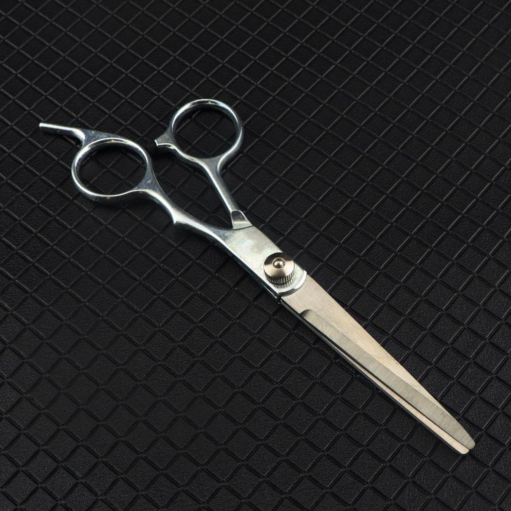 6.0-Inch Color Hairdressing Scissors Set: High Screw, Straight, Serrated, Thinning Scissors