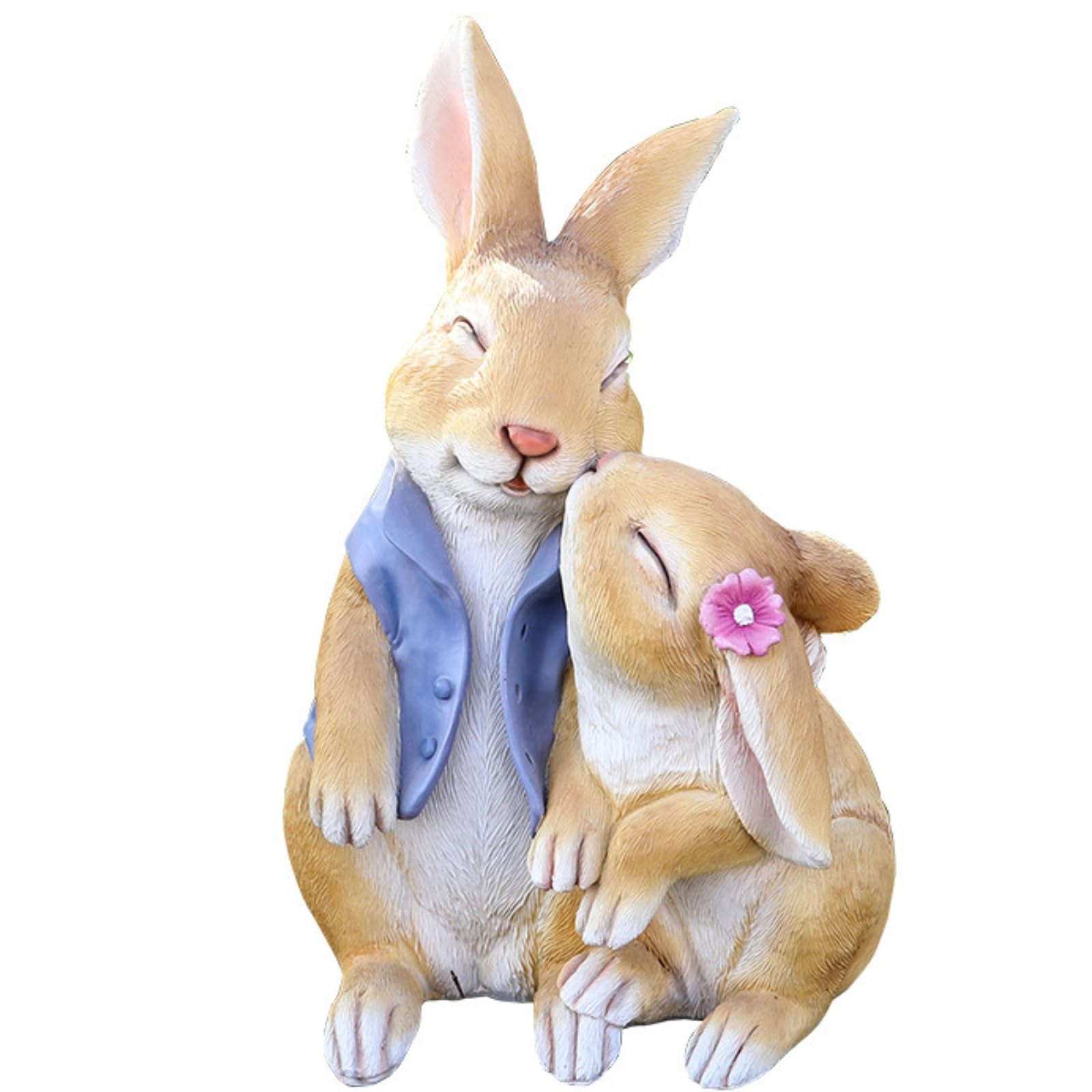 

Милая фигурка кролика, садовый объект, 26 см, декор для уличного сада