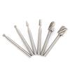 6 Stück HSS Fräsbohrer 3,175mm Schaft Rotationsfräser für Dremel Rotationswerkzeuge Mini Bohrer Rotationsfräser