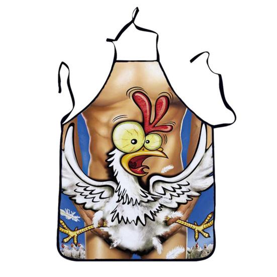 Cute Apron Sturdy Ornamental Convenient Kitchen Apron Sleeveless Unisex Baking Sexy Pattern Apron Apron Kitchen Accessories CDN