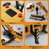 Huang Yem Construction Vehicle Toy Car Crane Toy Construction Truck Work Vehicle Work Vehicle Alloy Construction Car with Telescopic Boom Structure