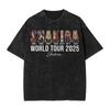 Gewaschene T-Shirts Sängerin Shakira Hip Hop Vintage T-Shirt Harajuku Streetwear 100% Baumwolle Sommer Oberteile T-Shirts für Damen