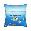 Frutiger Aero Y2K Square Pillow Case Piece Tech Orb Cushion Cover Customized Zippered Decorative Pillowcover for Car 40*40cm