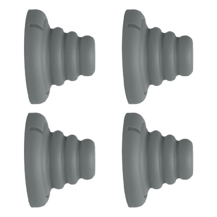 Set aus 4 Silikon-Türpuffern, Türstopper-Puffer-Set, bietet einfache Installation & zuverlässigen Schutz für gefährdete Bereiche