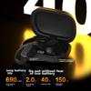 Newmine Bluetooth Headphones, Bone Conduction, Ear-Hook Style, Long Battery Life, Noise Reduction, White