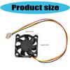 4010 40x40x10 Cooling Fan 3Pin Connector 12V Brushless Fan for 3D Printers and Mini Electronics