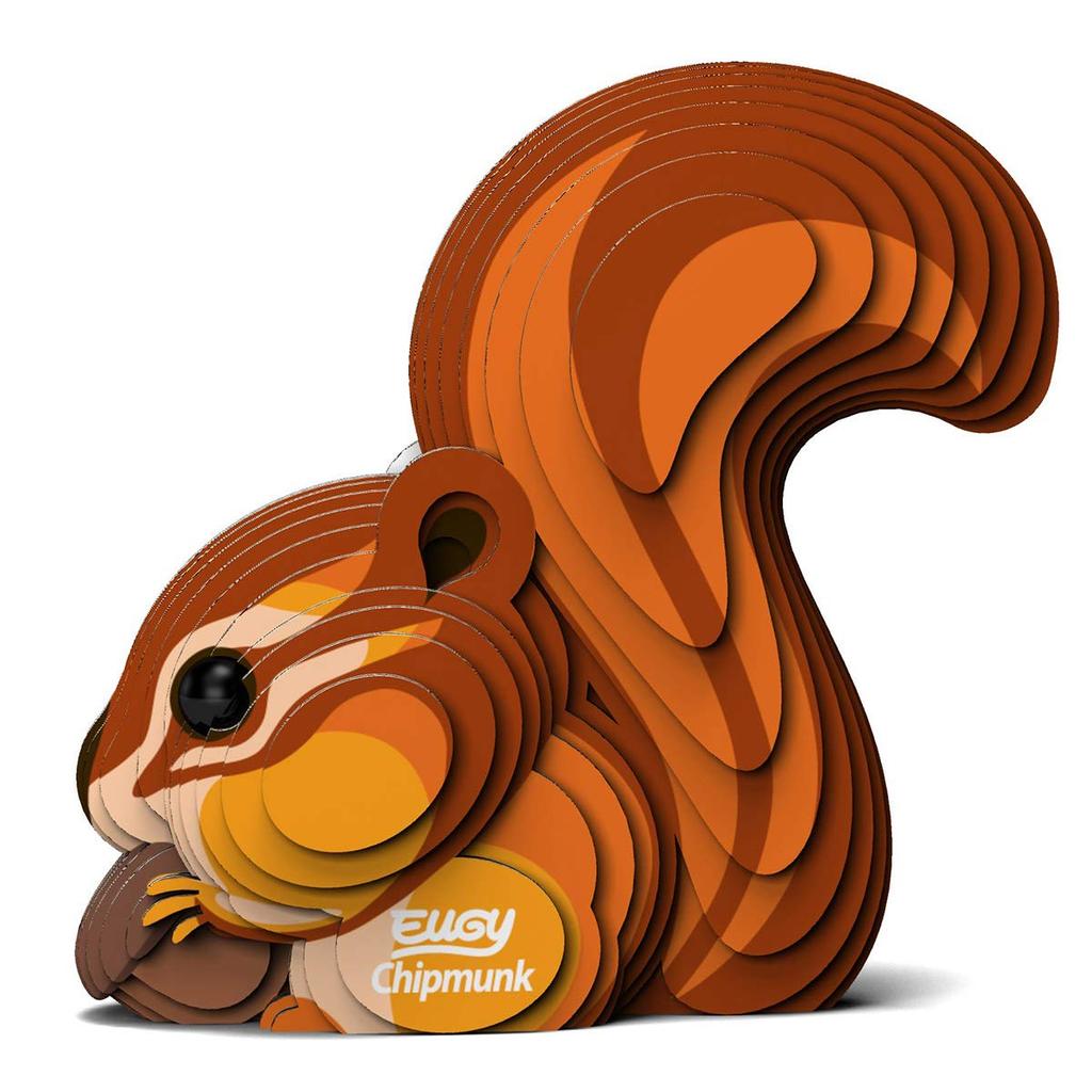 Paper 3D Puzzle EUGY 41 Chipmunk