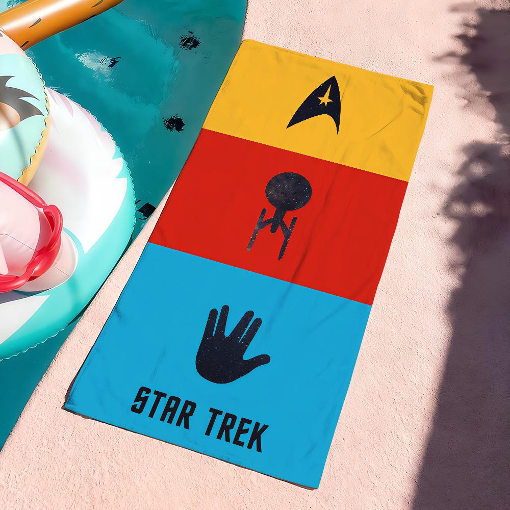 Fantasy movie S-Star T-Trek Towel Drying Bath Towel Applicable To Light Swimming Camping Yoga Beach Out