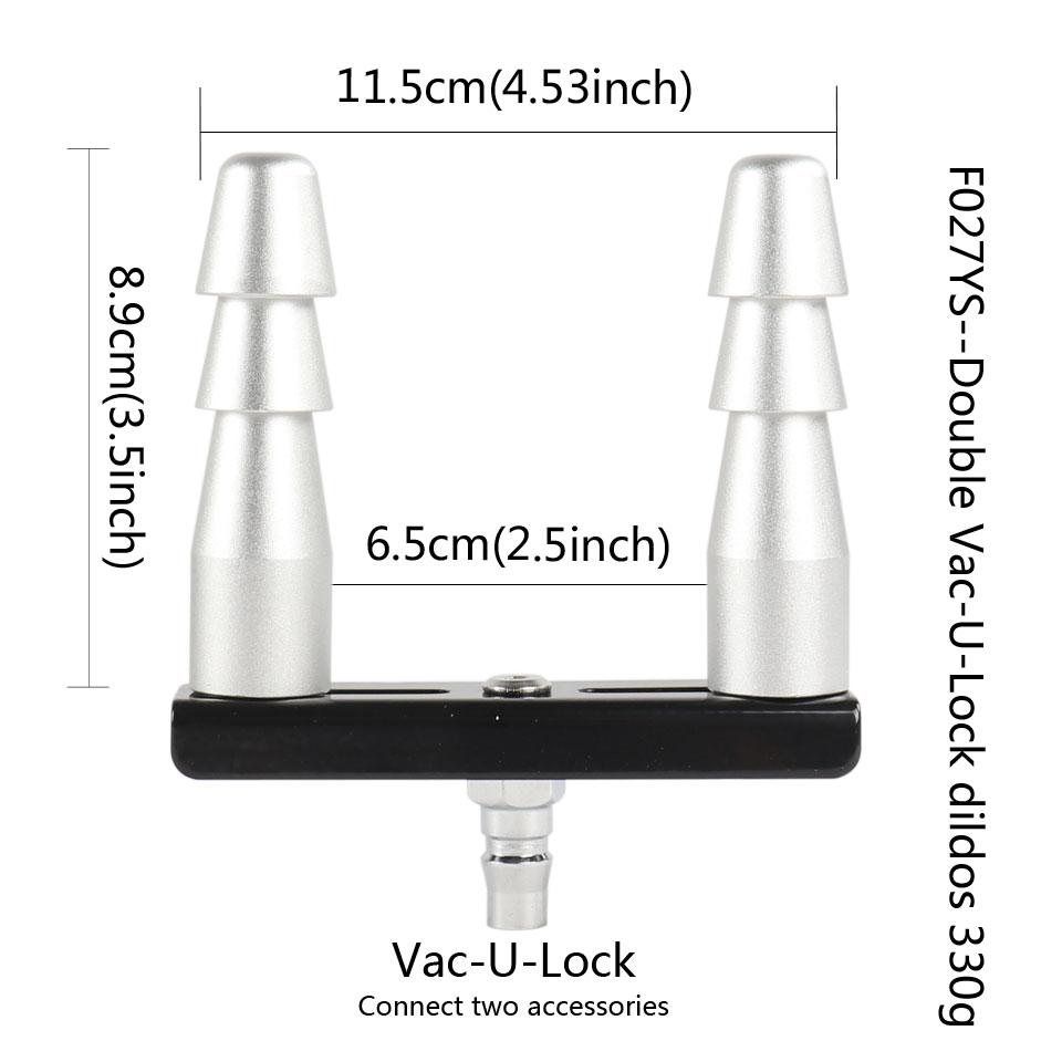 DTSUDU Vac-U-Lock Sex Machine Metal Accessories for Automatic Quick Plug Masturbation Machine Women and Man Sex Toy Adapter