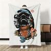 A$Aps R-Rocky A-Asap Throw Flannel Fluffy Soft Blanket Warm Skin-Friendly Throw For Sofa Bed Office Nap Winter