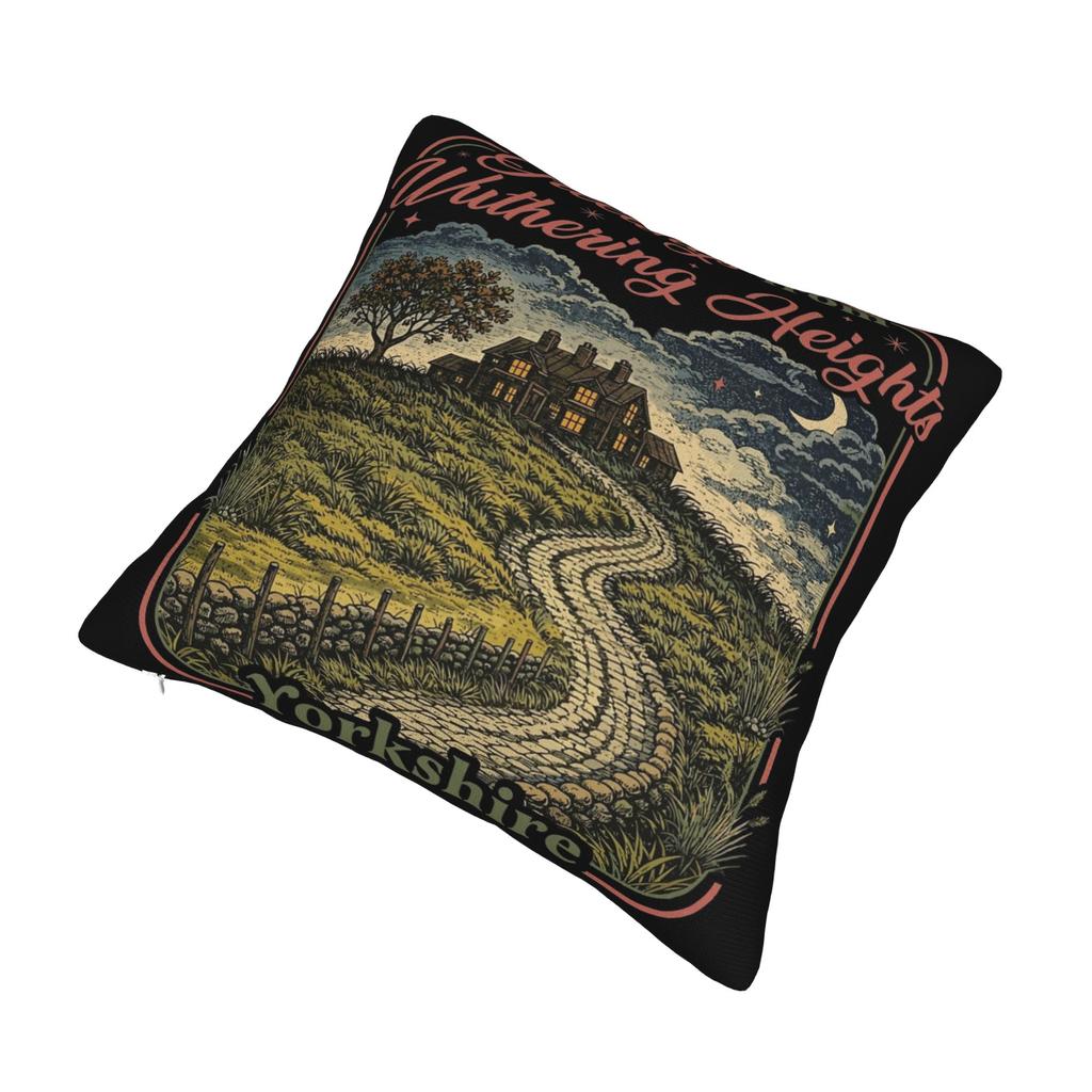 Greeting from Wuthering Heights Yorkshire Cottage Pillowcase Printing Polyester Cushion Cover Decor  Pillow Case Cover Home