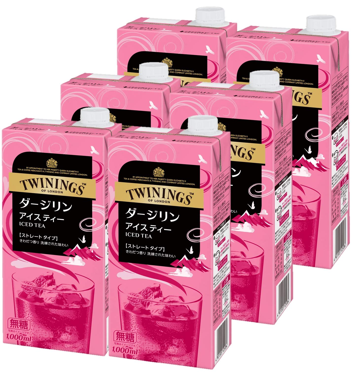 

Twinings Жидкий чай Дарджилинг Несладкий 1 л x 6 бутылок