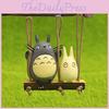Totoro My Neighbor Swing Cat Scene Mini Model Ornament For Garden Decoration