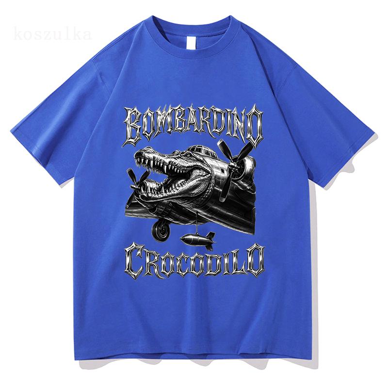 Boneca Ambalabu Sahur Italian Brainrot T-shirt Cotton Summer Round Neck Tshirts Short Sleeve Unisex Streetwear Graphic Clothing
