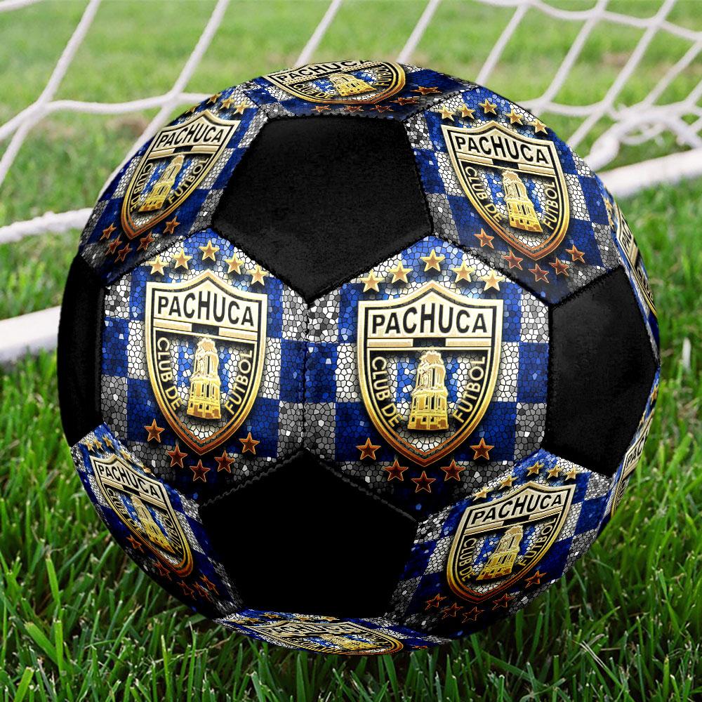 1pc C.F. Pachuca Soccer Ball Size 5 Indoor Soccer Ball Fashion Colorful Backyard Game - Great For Sports Fans Gift HE30
