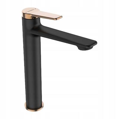 Alanis Black Countertop Washbasin Tap