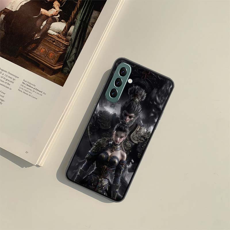 Black Myth Wu Kong Phone Case for Samsung A54 A14 A24 A34 A17 A37 A57 A55 A35 A25 A15 A07 A05S A04S A12 A22 A32 A52S A72 Galaxy