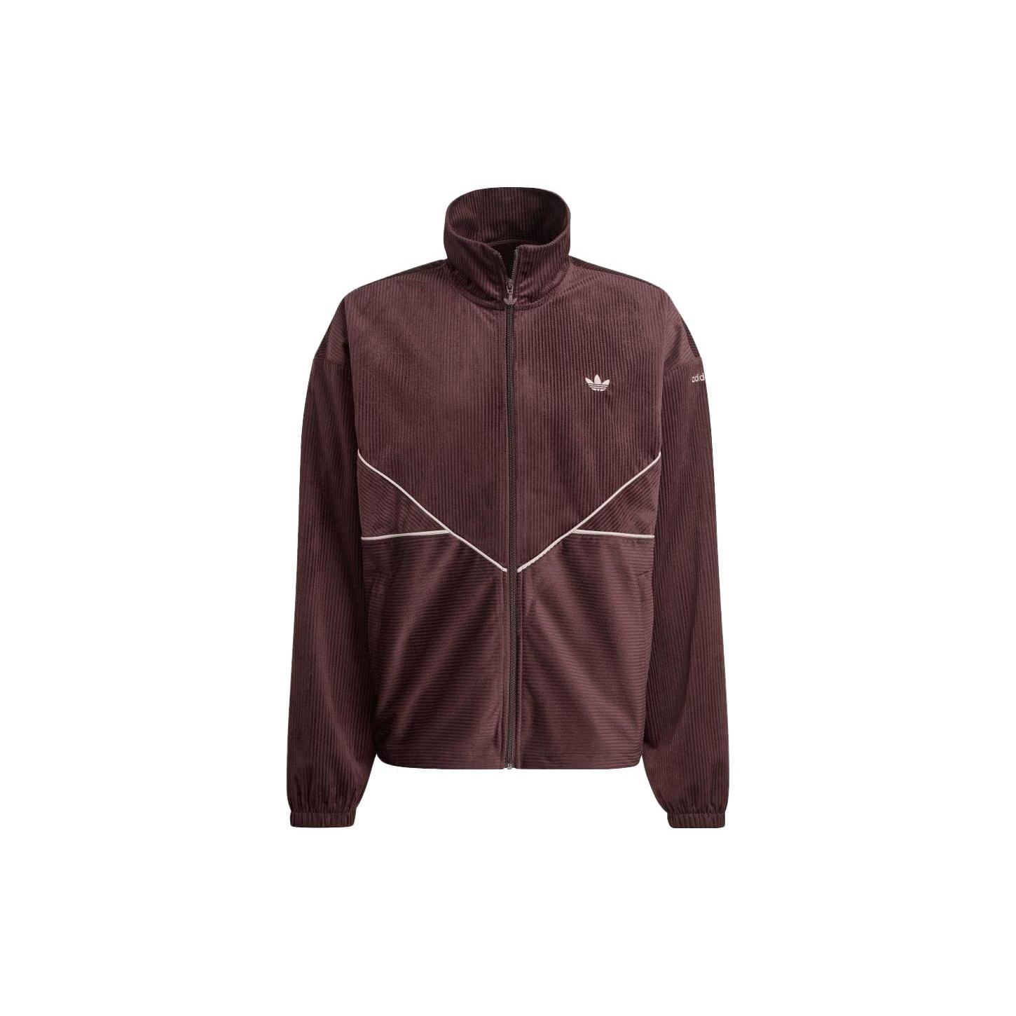 adidas originals Adicolor Seasonal Corduroy Track Jacket Shadow Brown Men s II5787 XXL