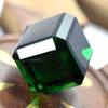 Cube Cut Lab-Created Emerald Green Pendant Size 53 Ct Loose Gemstone CERTIFIED Sa-537