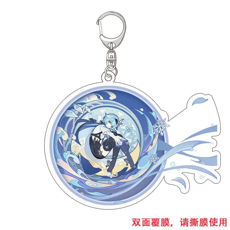 

Genshin Impact Surrounding акриловый брелок для ключей, подвесная часть в ночном дворце Wendiyurayan Fei Diona Tinarili, подвесной жетон
