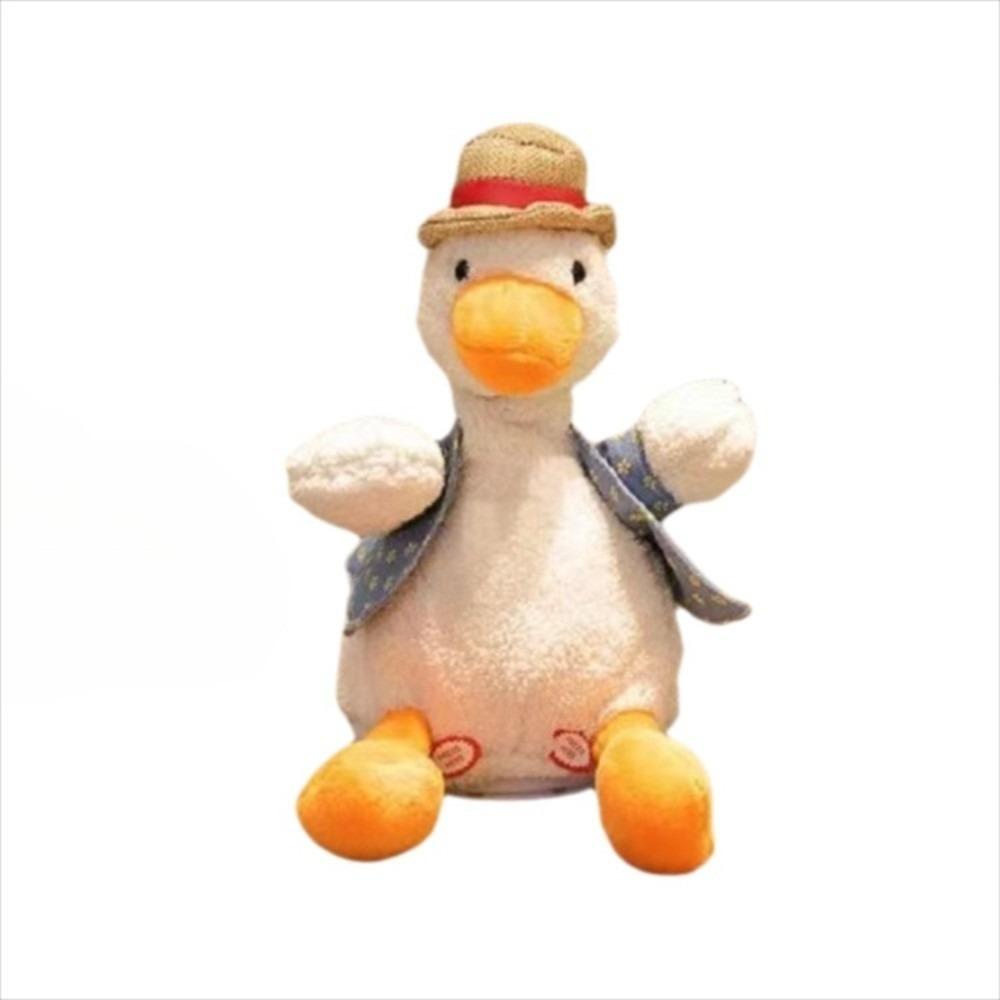 

Плюшевый материал Электрическая плюшевая утка Электрическая функция Запись Поющая утка Обучающая игрушка