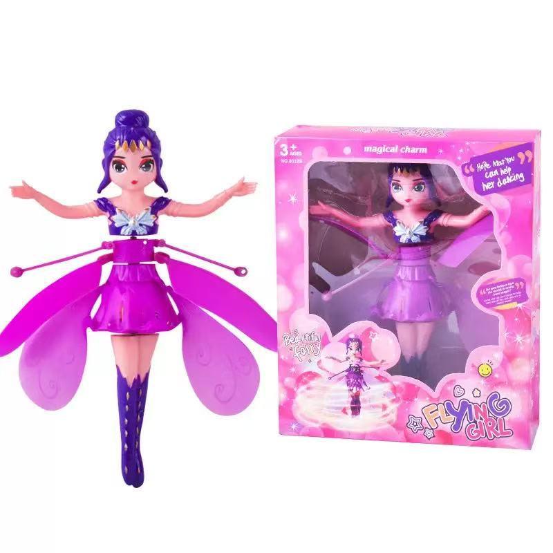 Gesture-Controlled Flying Fairy Ice Princess Music Toy
