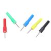 2 Sets J.20013 Multimeter Testing Probes 4mm Safety Socket 5 Colors Maintenance Tools