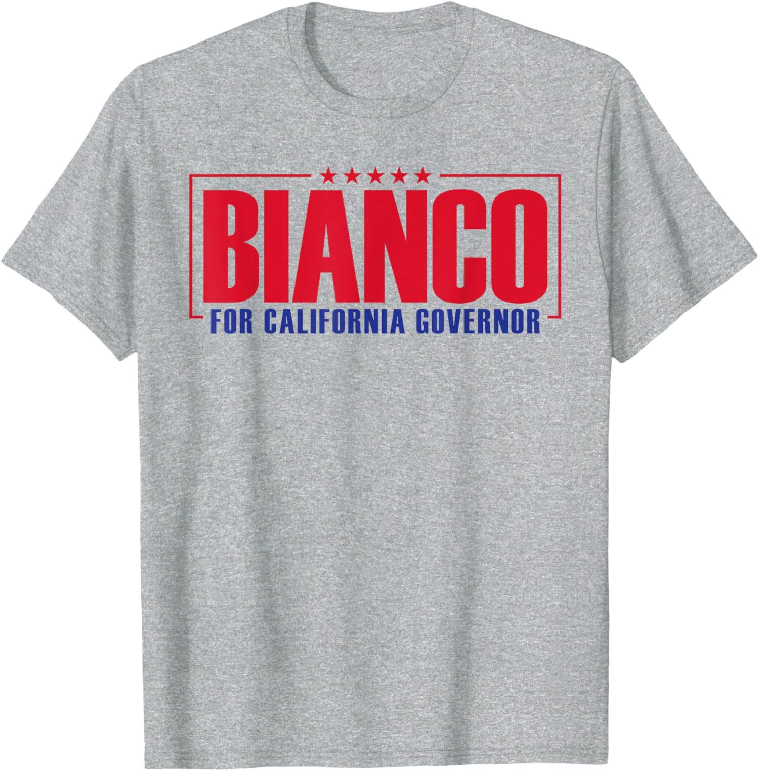 

Chad California Bianco For Governor 2026 Cool Usa Unisex T-Shirt S разноцветный